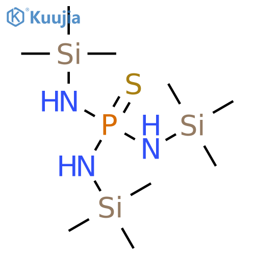 Phosphorothioic triamide, N,N',N''-tris(trimethylsilyl)- structure