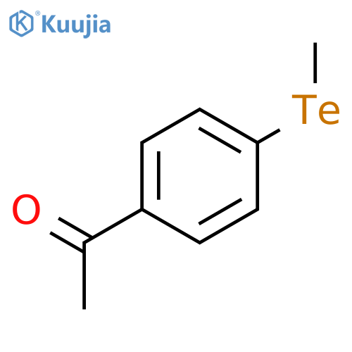 Acetophenone, 4'-(methyltelluryl)- structure