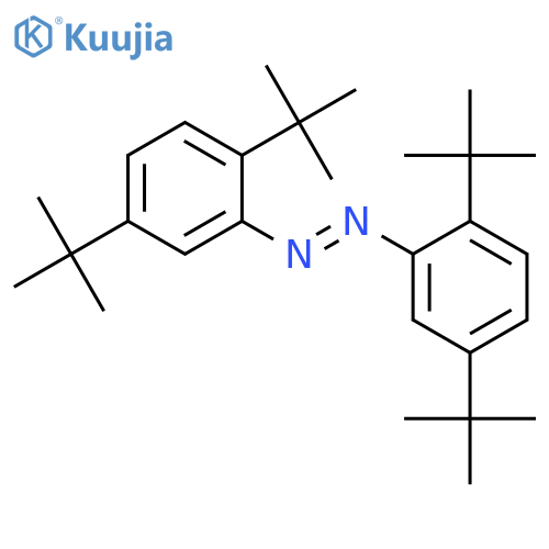 Diazene, bis[2,5-bis(1,1-dimethylethyl)phenyl]- structure