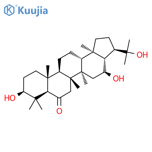 (21β)-3β,16β,22-Trihydroxy-A'-neogammaceran-6-one structure