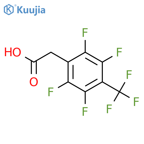 4-(Perfluorotolyl)acetic Acid structure