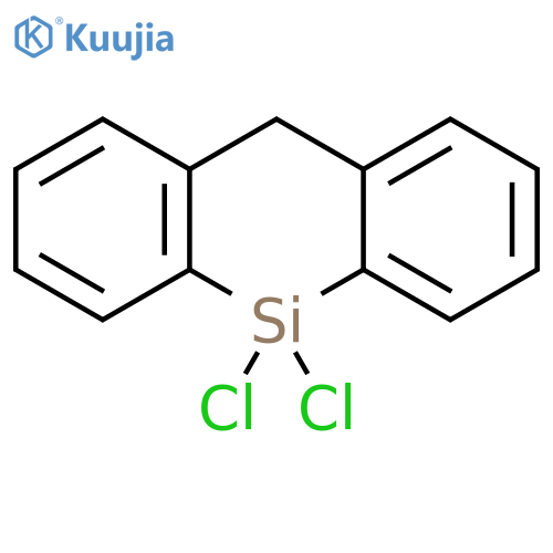 9-Silaanthracene, 9,9-dichloro-9,10-dihydro- structure