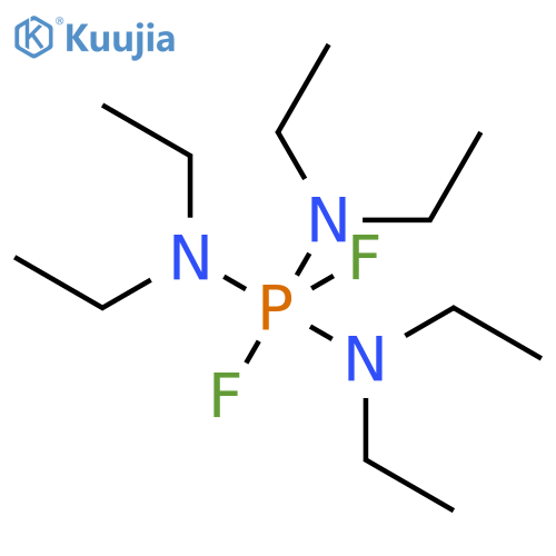Phosphoranetriamine,N,N,N',N',N'',N''-hexaethyl-1,1-difluoro-, (TB-5-11)- (9CI) structure