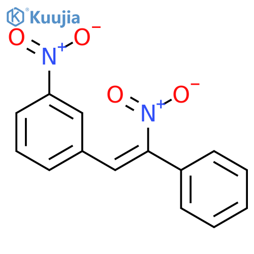 Benzene,1-nitro-3-(2-nitro-2-phenylethenyl)- structure
