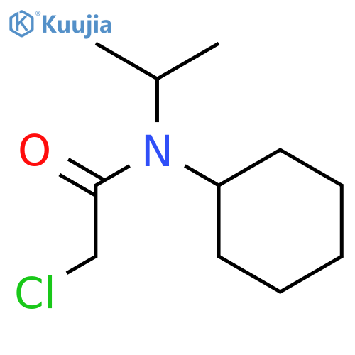 2-chloro-N-cyclohexyl-N-(propan-2-yl)acetamide structure