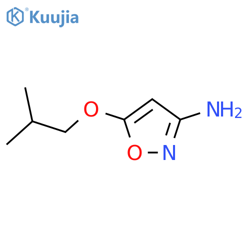 3-Isoxazolamine,5-(2-methylpropoxy)- structure