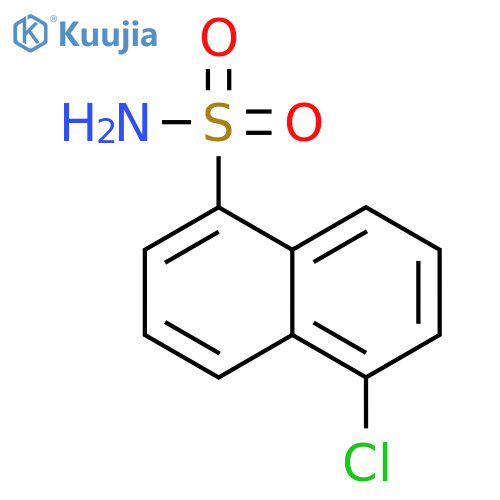 1-Naphthalenesulfonamide, 5-chloro- structure