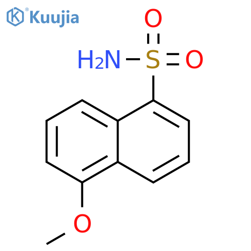 5-Methoxy-1-naphthalenesulfonamide structure