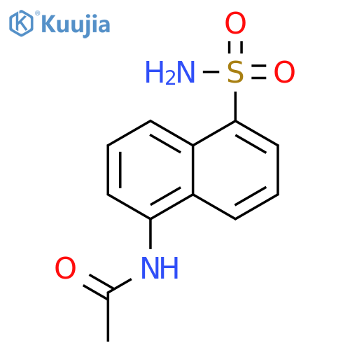 5-Acetamidonaphthalene-1-sulfonamide structure