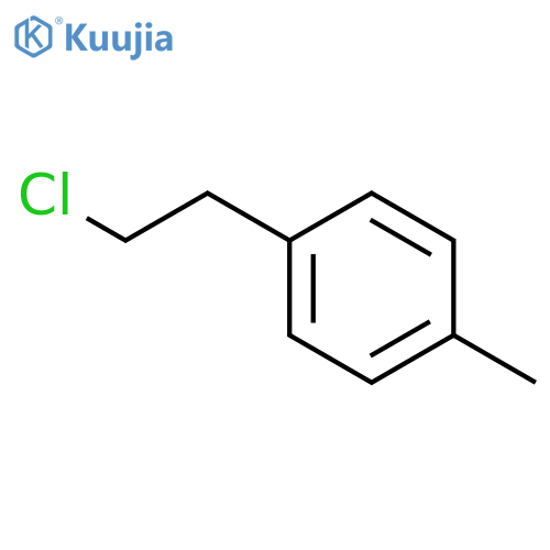 1-(2-chloroethyl)-4-methylbenzene structure