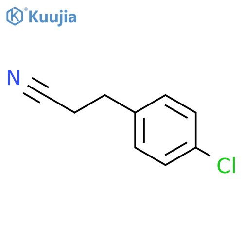 3-(4-Chlorophenyl)propionitrile structure