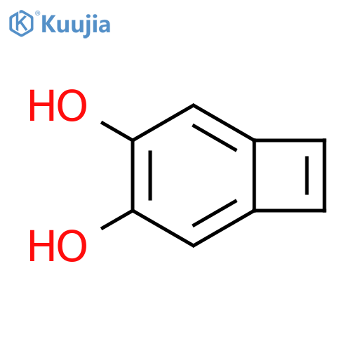 Bicyclo[4.2.0]octa-1,3,5,7-tetraene-3,4-diol structure