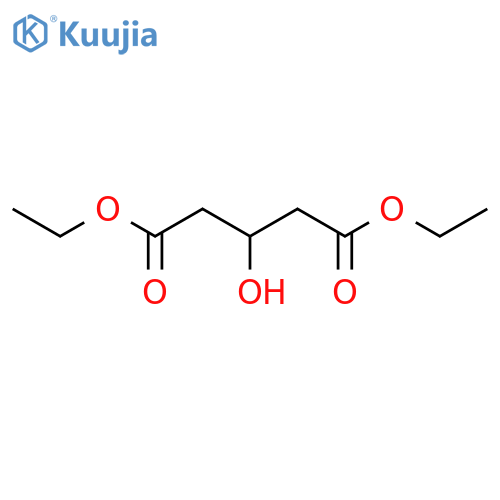 Diethyl 3-hydroxyglutarate structure