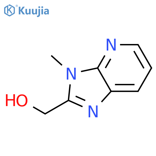 {3-methyl-3H-imidazo4,5-bpyridin-2-yl}methanol structure