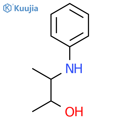 2-Butanol, 3-(phenylamino)- structure
