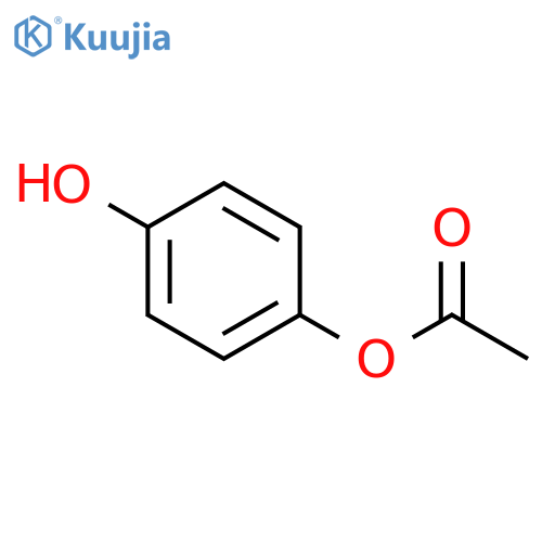 4-Acetoxyphenol structure