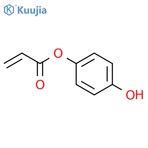 2-Propenoic acid,4-hydroxyphenyl ester structure