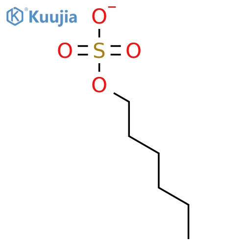Monohexyl sulfate structure