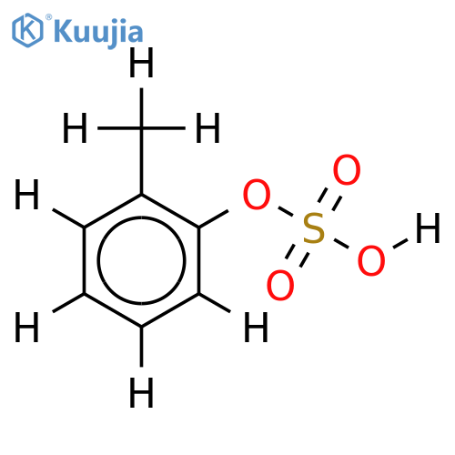 Mono-o-tolylsulfat structure