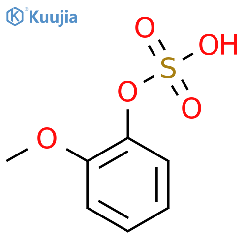 2-Methoxyphenylsulfate Potassium Salt structure