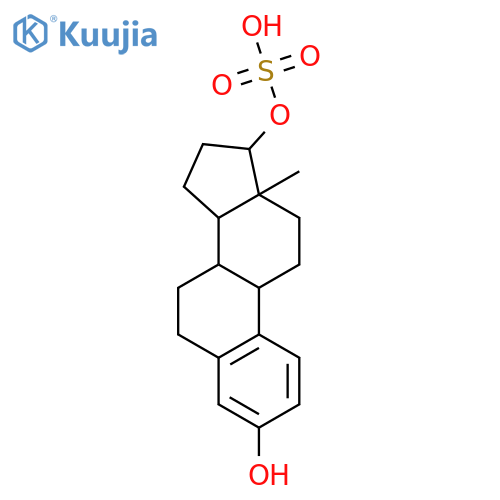 Estradiol 17Beta-sulfate structure
