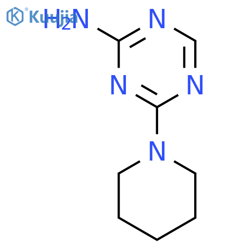 4-(Piperidin-1-yl)-1,3,5-triazin-2-amine structure