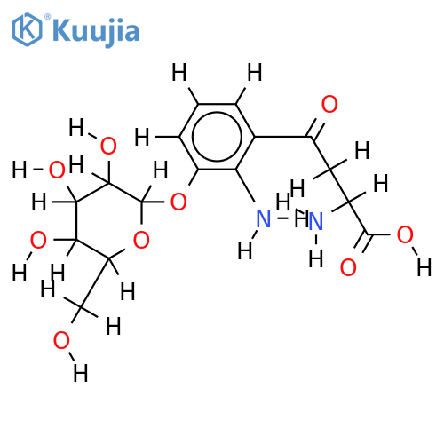 O-Glucoside-(S)-3-Hydroxykynurenine structure