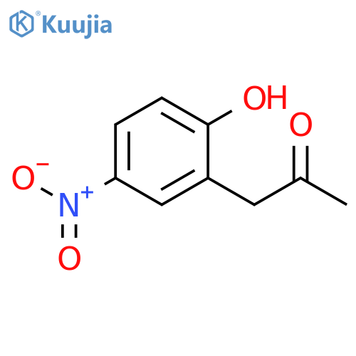 1-(2-hydroxy-5-nitrophenyl)propan-2-one structure