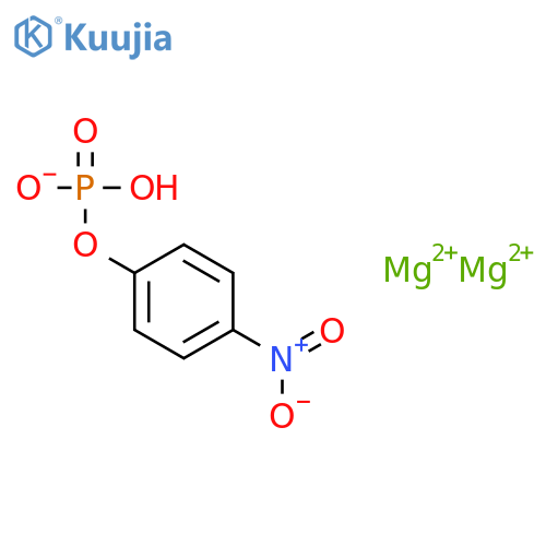 Phosphoric acid,mono(4-nitrophenyl) ester, magnesium salt (1:2) structure