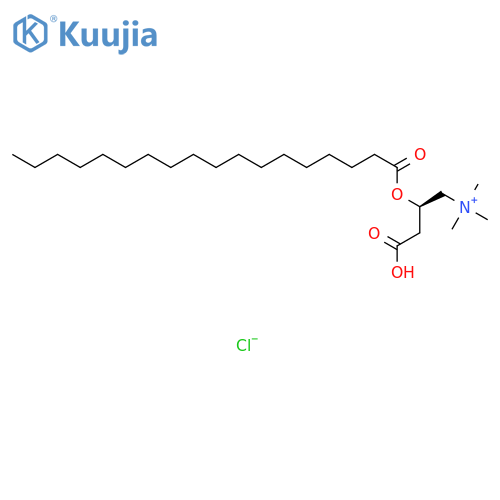 Stearoyl-L-carnitine chloride structure