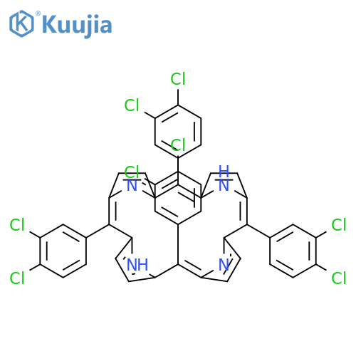 meso-Tetra(o-dichlorophenyl) Porphine structure