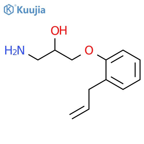 1-(2-Allylphenoxy)-3-aminopropan-2-ol structure