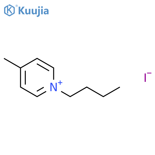 Pyridinium, 1-butyl-4-methyl-, iodide structure