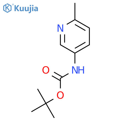 tert-butyl 6-methylpyridin-3-ylcarbamate structure