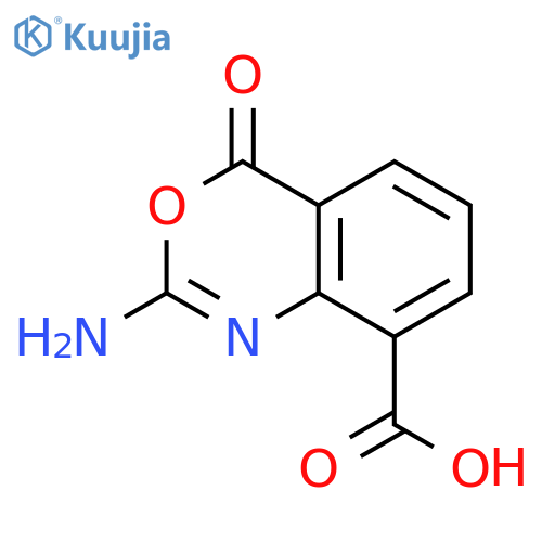 4H-3,1-Benzoxazine-8-carboxylicacid, 2-amino-4-oxo- structure