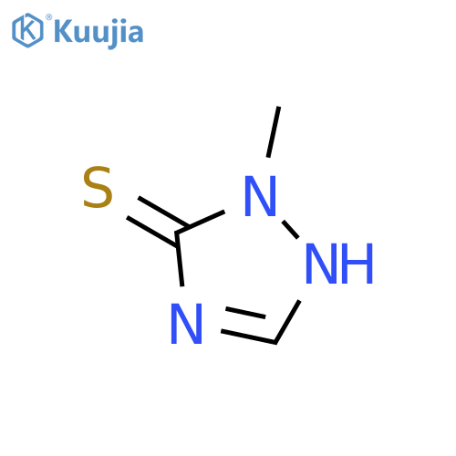 1-methyl-4,5-dihydro-1H-1,2,4-triazole-5-thione structure