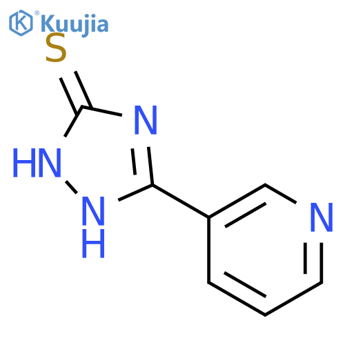 5-Pyridin-3-yl-4H-1,2,4-triazole-3-thiol structure