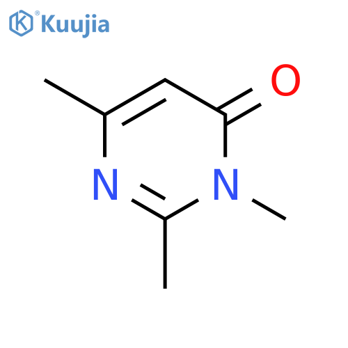 4(3H)-Pyrimidinone, 2,3,6-trimethyl- structure