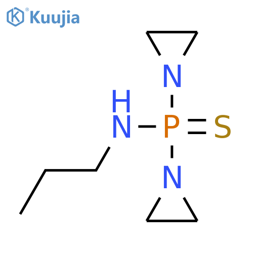 PHOSPHINOTHIOIC AMIDE, P,P-BIS(1-AZIRIDINYL)-N-PROPYL- structure