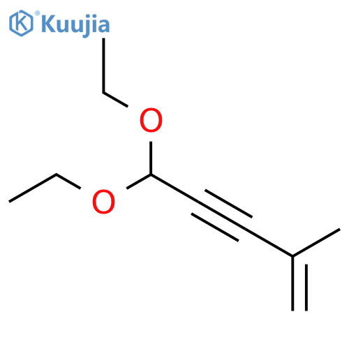 1-Penten-3-yne, 5,5-diethoxy-2-methyl- structure