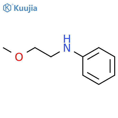 N-(2-methoxyethyl)aniline structure