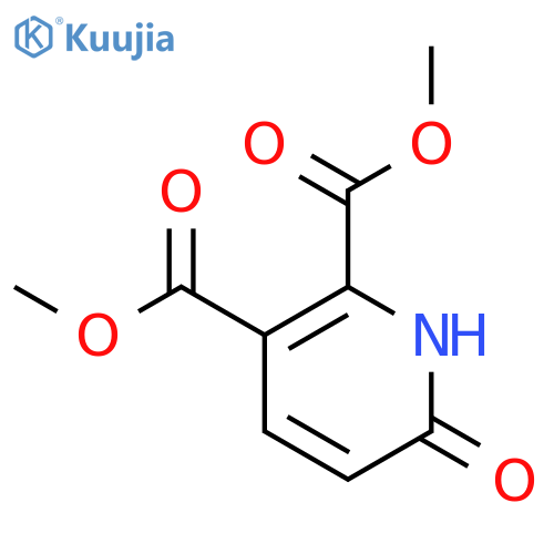 2,3-Pyridinedicarboxylic acid, 1,6-dihydro-6-oxo-, dimethyl ester structure