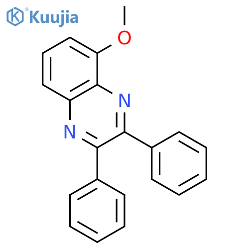 Quinoxaline, 5-methoxy-2,3-diphenyl- structure