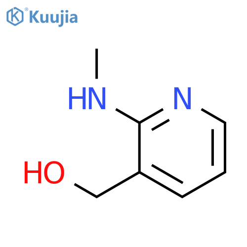 [2-(methylamino)pyridin-3-yl]methanol structure