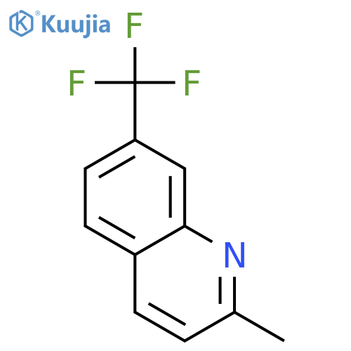2-Methyl-7-(trifluoromethyl)quinoline structure