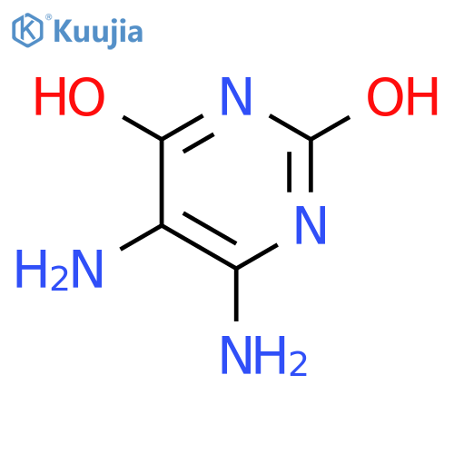 5,6-diamino-1,2,3,4-tetrahydropyrimidine-2,4-dione structure