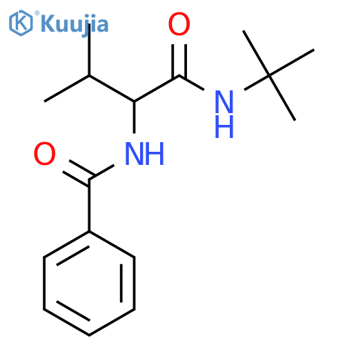 Benzamide, N-[1-[[(1,1-dimethylethyl)amino]carbonyl]-2-methylpropyl]- structure