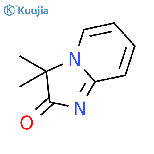 Imidazo[1,2-a]pyridin-2(3H)-one, 3,3-dimethyl- (9CI) structure