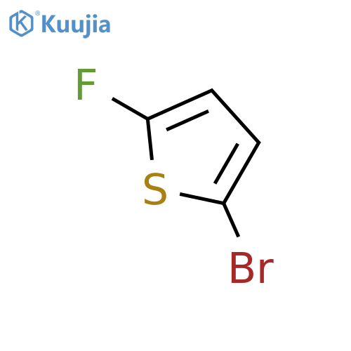 2-bromo-5-fluorothiophene structure