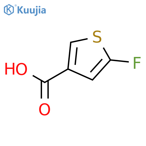 5-Fluorothiophene-3-carboxylic acid structure